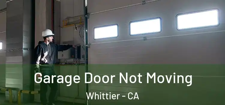  Garage Door Not Moving Whittier - CA