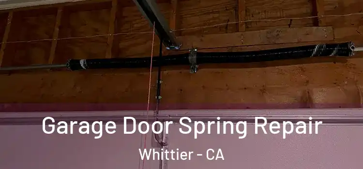  Garage Door Spring Repair Whittier - CA