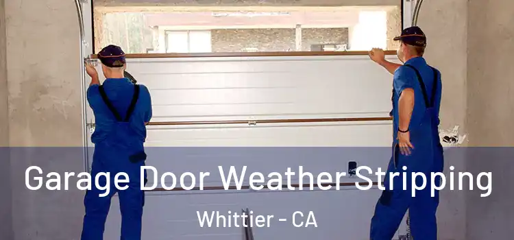  Garage Door Weather Stripping Whittier - CA
